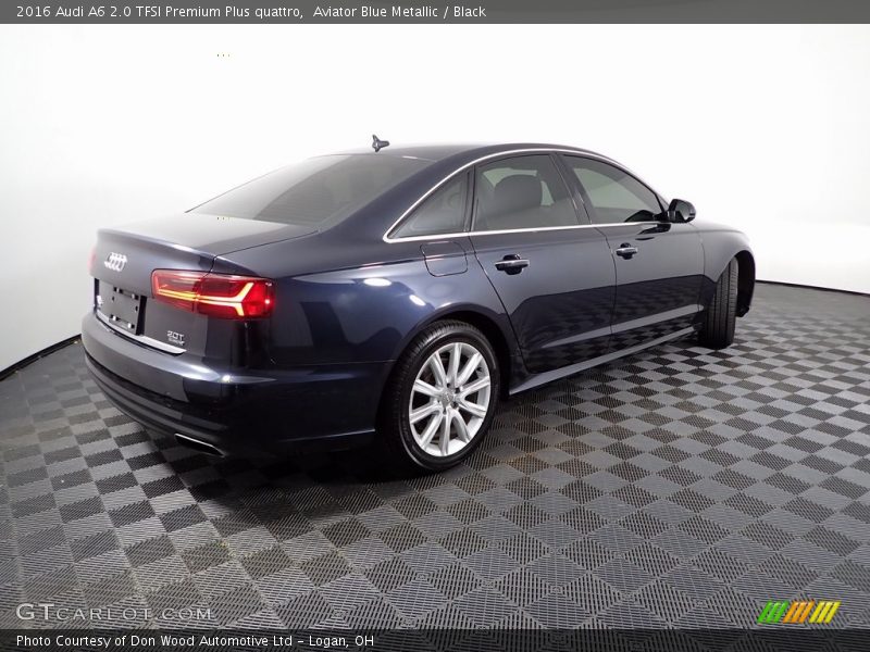 Aviator Blue Metallic / Black 2016 Audi A6 2.0 TFSI Premium Plus quattro