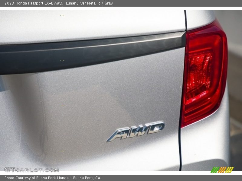 Lunar Silver Metallic / Gray 2023 Honda Passport EX-L AWD