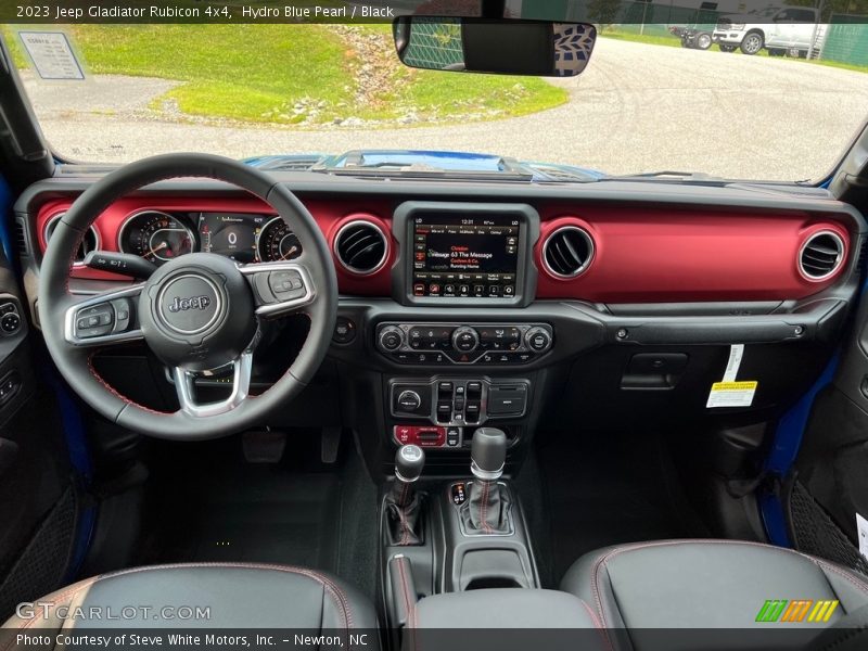Hydro Blue Pearl / Black 2023 Jeep Gladiator Rubicon 4x4
