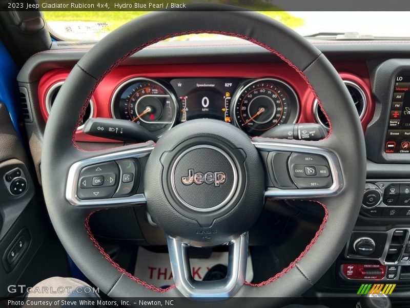 Hydro Blue Pearl / Black 2023 Jeep Gladiator Rubicon 4x4