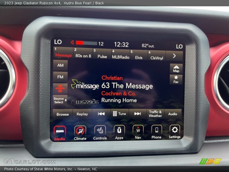 Hydro Blue Pearl / Black 2023 Jeep Gladiator Rubicon 4x4