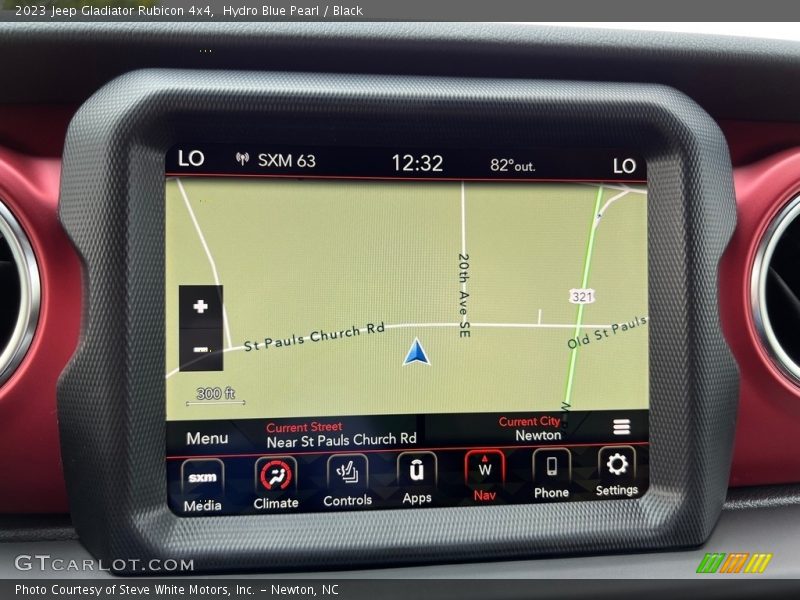 Hydro Blue Pearl / Black 2023 Jeep Gladiator Rubicon 4x4