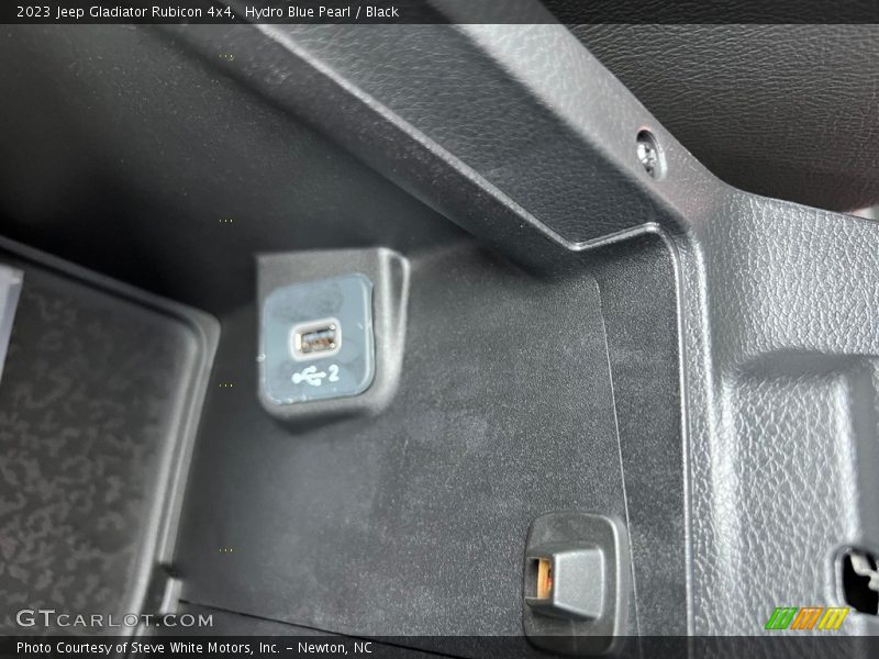 Hydro Blue Pearl / Black 2023 Jeep Gladiator Rubicon 4x4