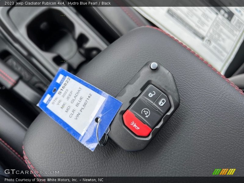Hydro Blue Pearl / Black 2023 Jeep Gladiator Rubicon 4x4