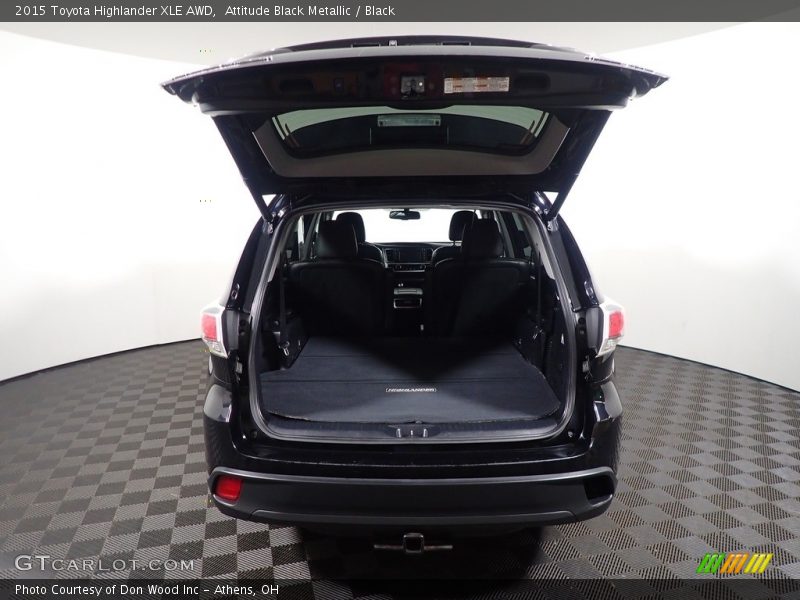 Attitude Black Metallic / Black 2015 Toyota Highlander XLE AWD