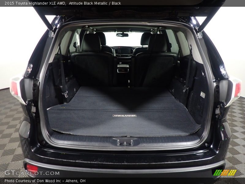 Attitude Black Metallic / Black 2015 Toyota Highlander XLE AWD