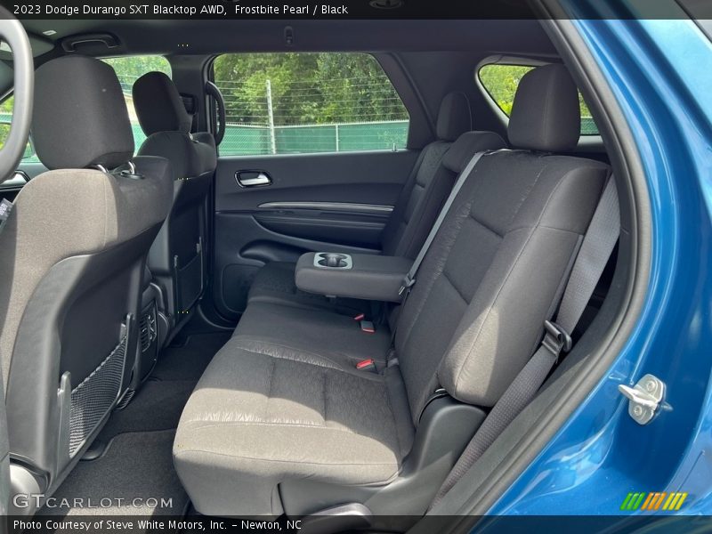 Rear Seat of 2023 Durango SXT Blacktop AWD
