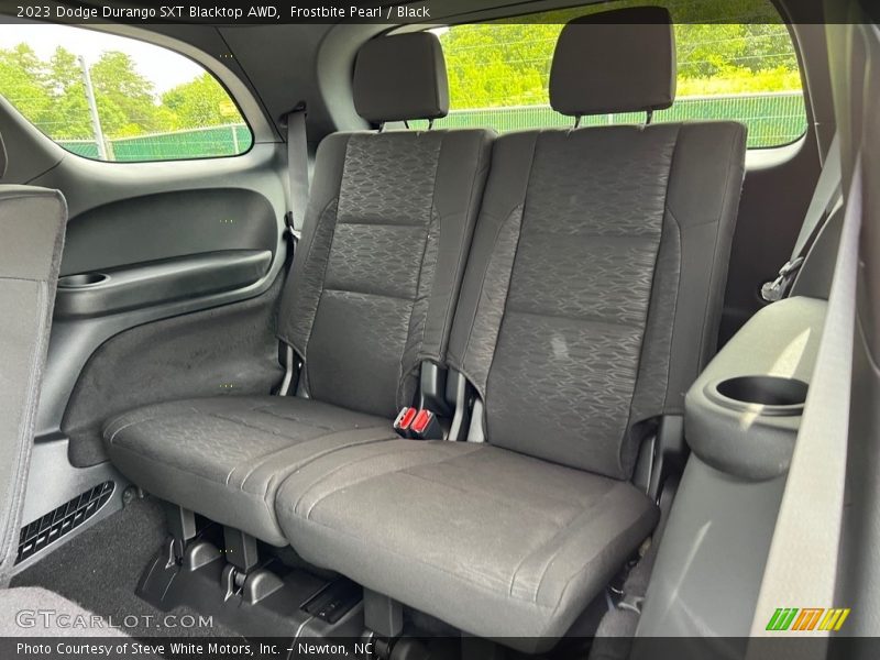 Rear Seat of 2023 Durango SXT Blacktop AWD