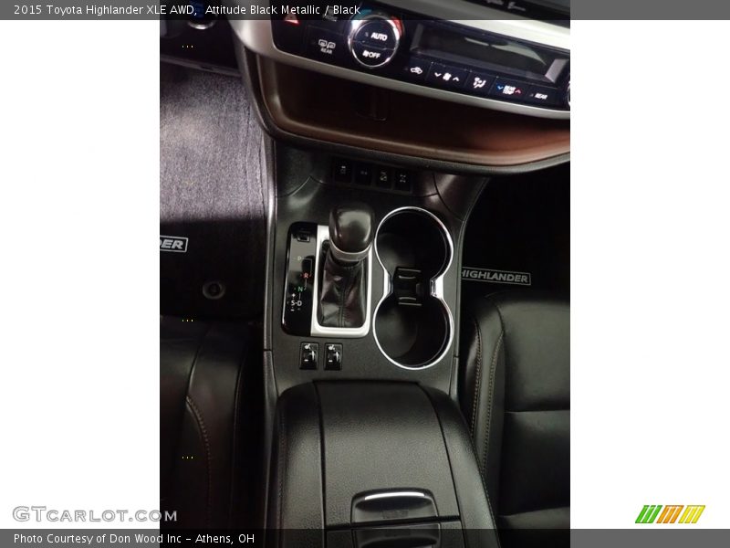 Attitude Black Metallic / Black 2015 Toyota Highlander XLE AWD