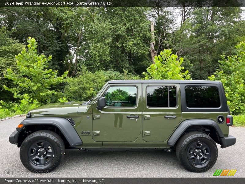  2024 Wrangler 4-Door Sport 4x4 Sarge Green