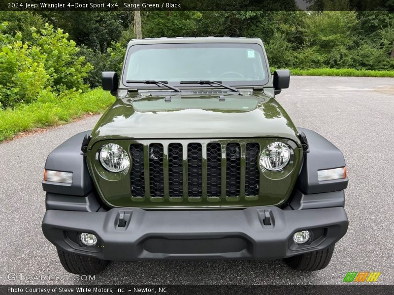 Sarge Green / Black 2024 Jeep Wrangler 4-Door Sport 4x4