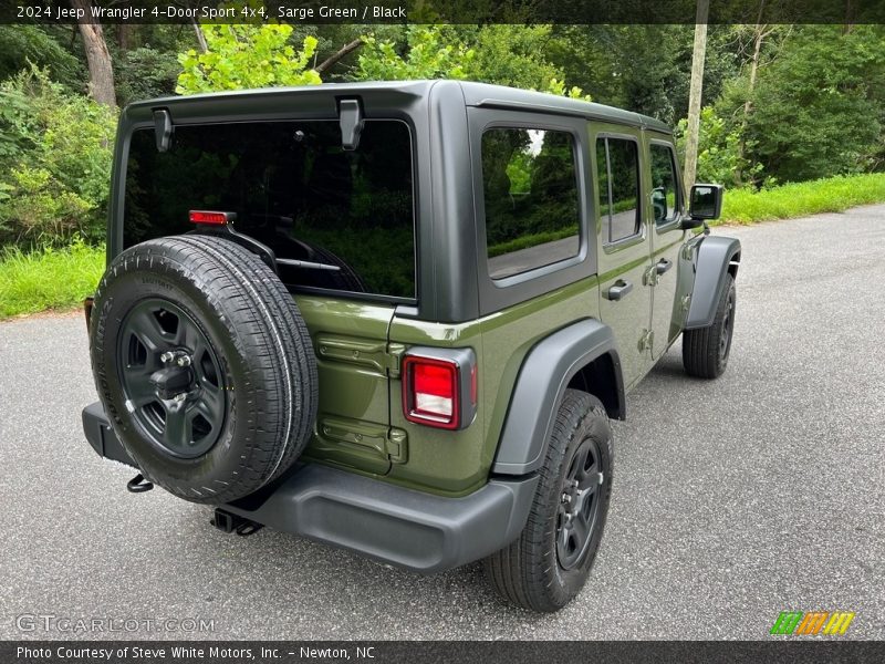 Sarge Green / Black 2024 Jeep Wrangler 4-Door Sport 4x4
