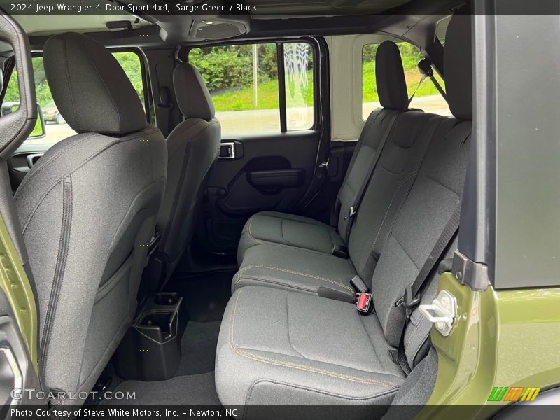 Rear Seat of 2024 Wrangler 4-Door Sport 4x4