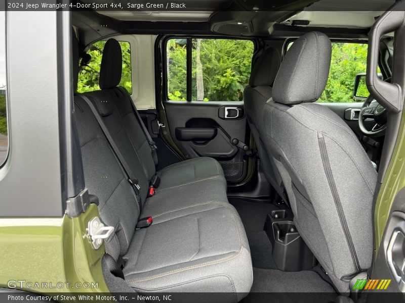 Rear Seat of 2024 Wrangler 4-Door Sport 4x4