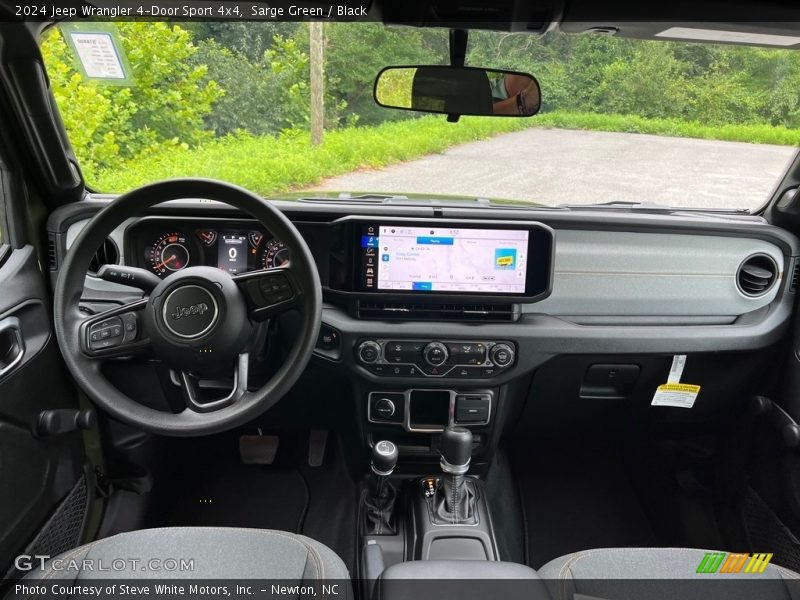  2024 Wrangler 4-Door Sport 4x4 Black Interior