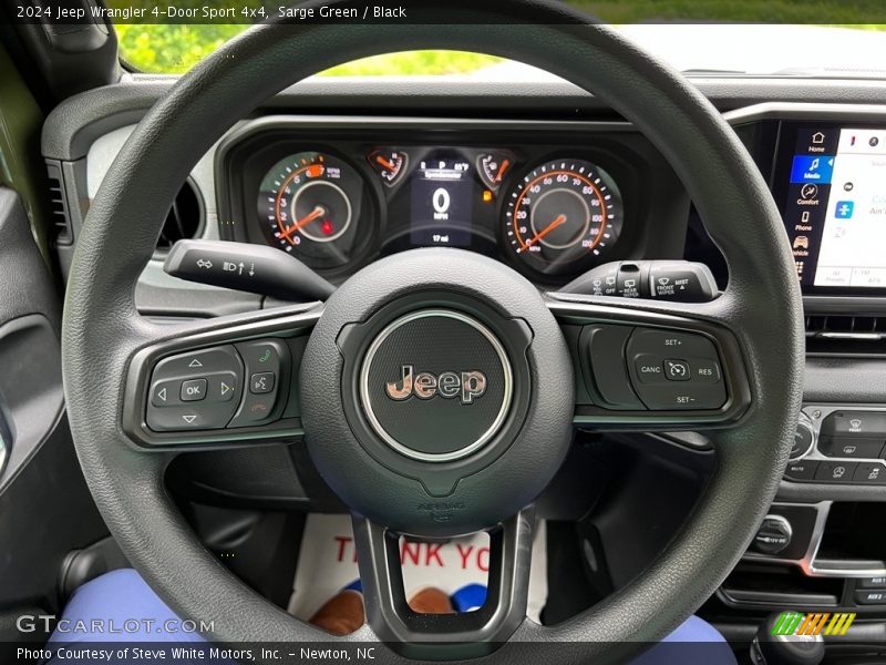  2024 Wrangler 4-Door Sport 4x4 Steering Wheel