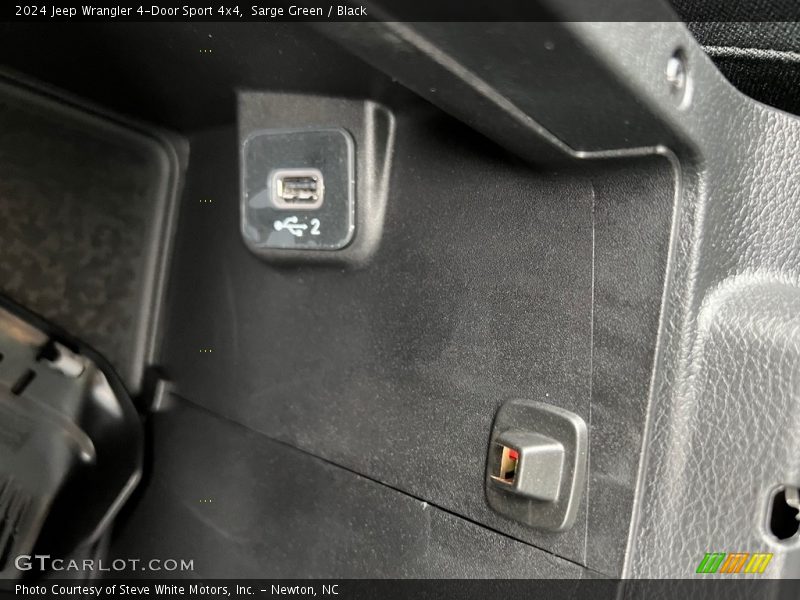 Sarge Green / Black 2024 Jeep Wrangler 4-Door Sport 4x4