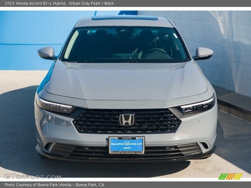 Urban Gray Pearl / Black 2023 Honda Accord EX-L Hybrid