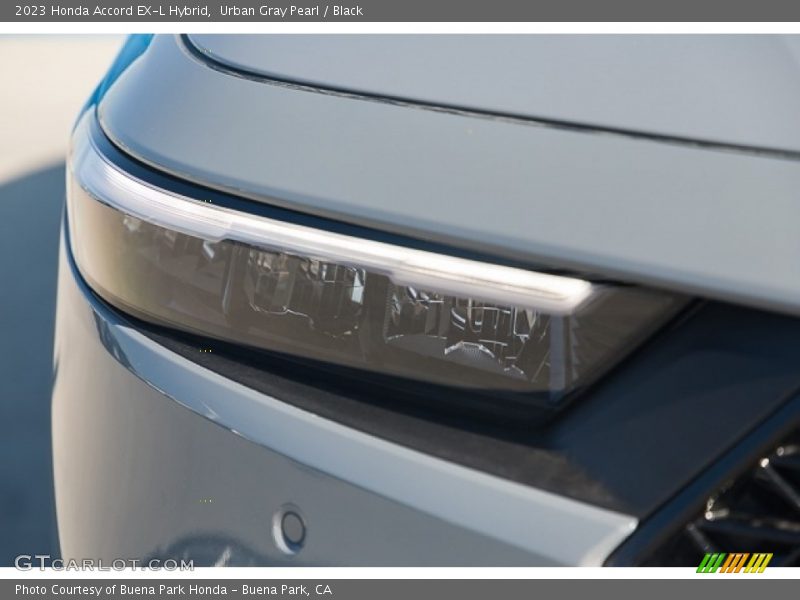 Urban Gray Pearl / Black 2023 Honda Accord EX-L Hybrid