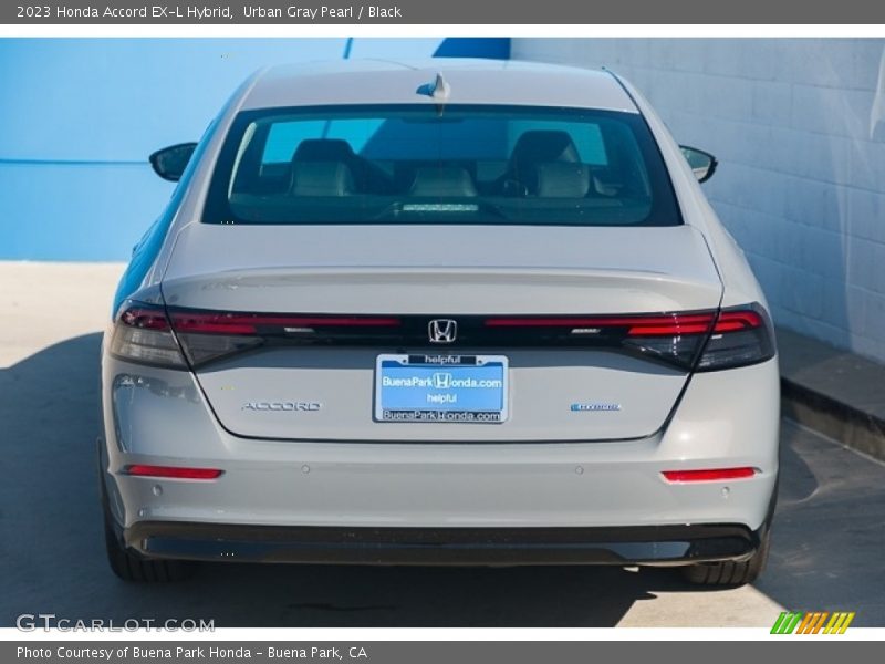 Urban Gray Pearl / Black 2023 Honda Accord EX-L Hybrid