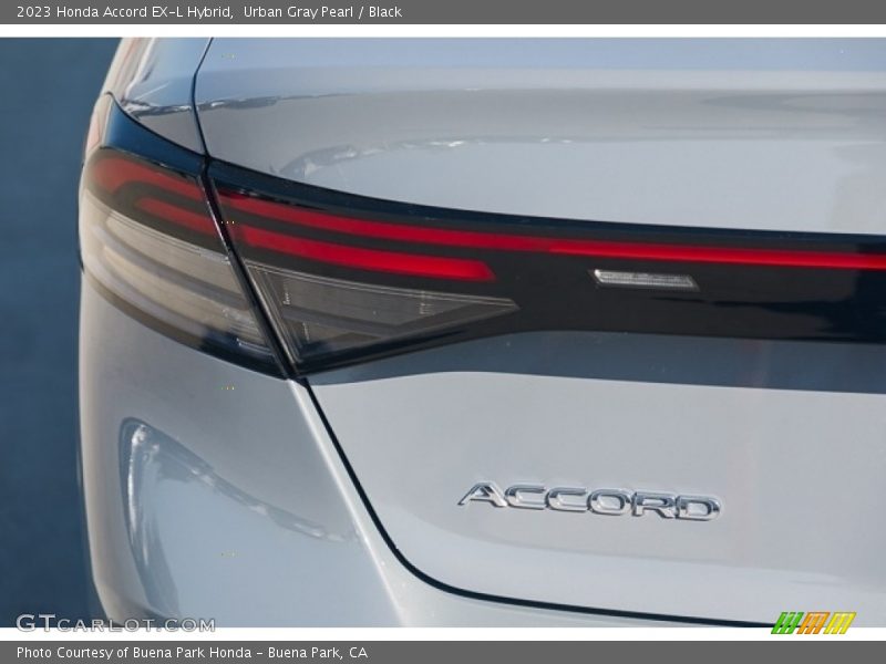 Urban Gray Pearl / Black 2023 Honda Accord EX-L Hybrid