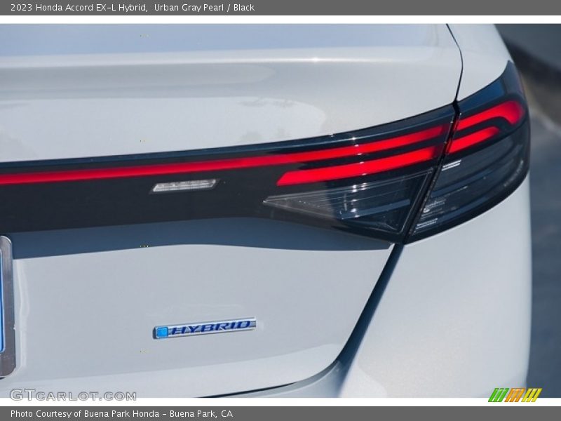 Urban Gray Pearl / Black 2023 Honda Accord EX-L Hybrid