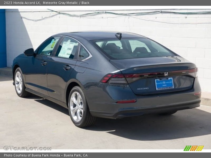 Meteorite Gray Metallic / Black 2023 Honda Accord LX
