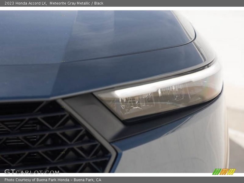 Meteorite Gray Metallic / Black 2023 Honda Accord LX
