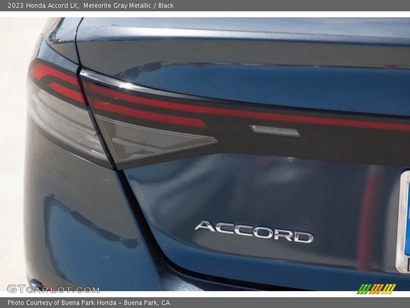 Meteorite Gray Metallic / Black 2023 Honda Accord LX