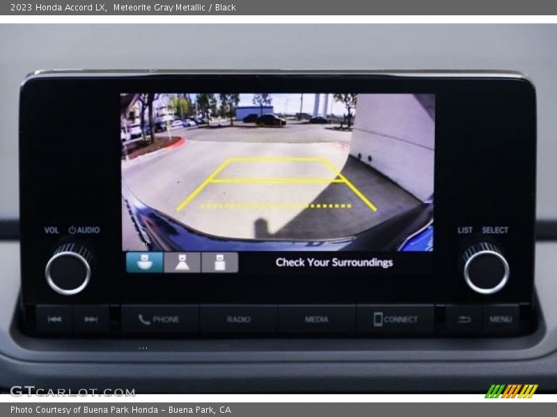 Meteorite Gray Metallic / Black 2023 Honda Accord LX