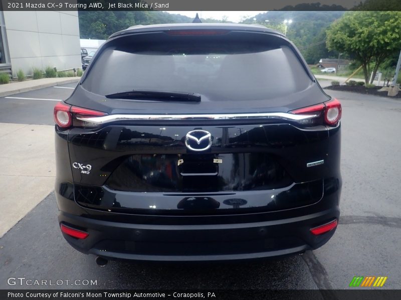 Jet Black Mica / Sand 2021 Mazda CX-9 Touring AWD