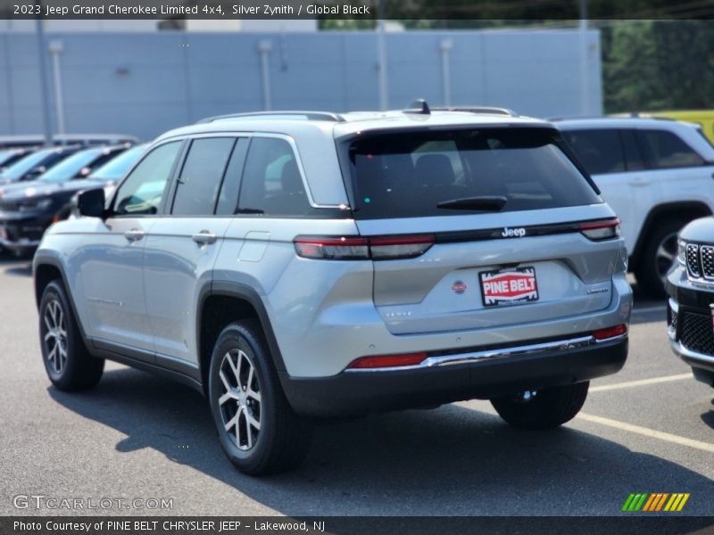 Silver Zynith / Global Black 2023 Jeep Grand Cherokee Limited 4x4