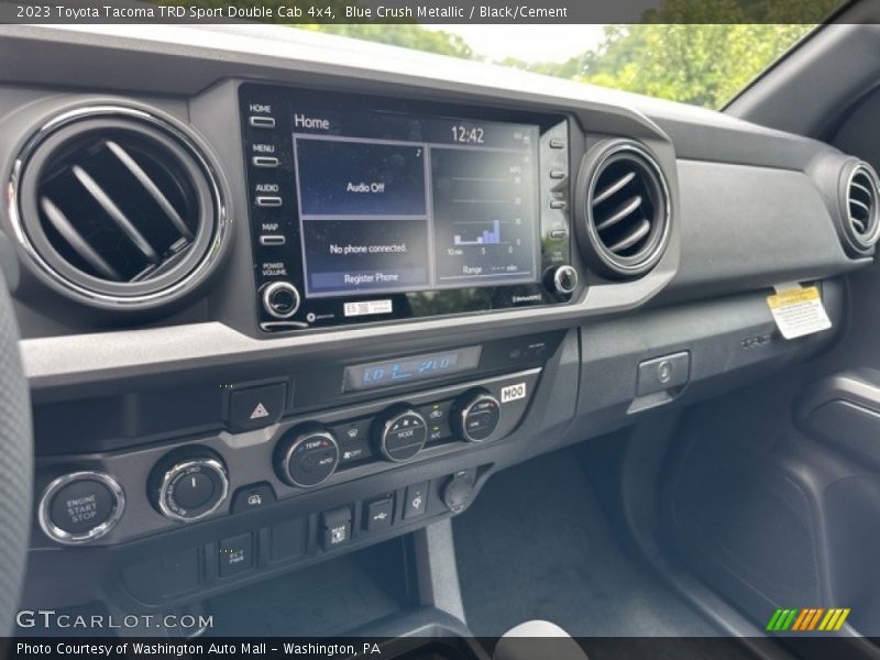 Dashboard of 2023 Tacoma TRD Sport Double Cab 4x4