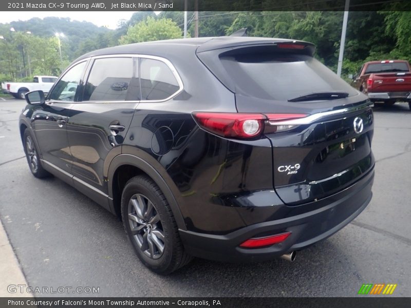 Jet Black Mica / Sand 2021 Mazda CX-9 Touring AWD