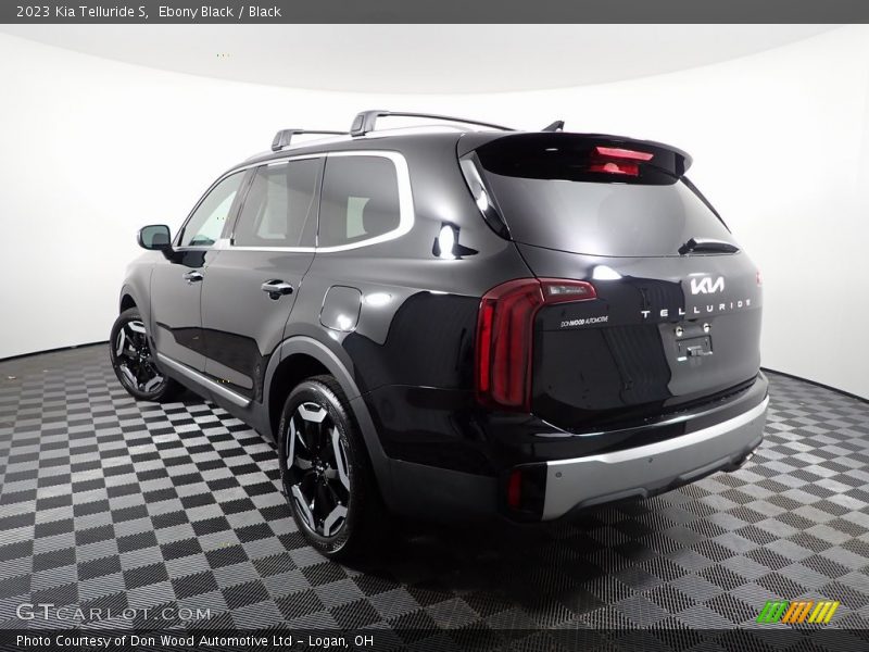 Ebony Black / Black 2023 Kia Telluride S