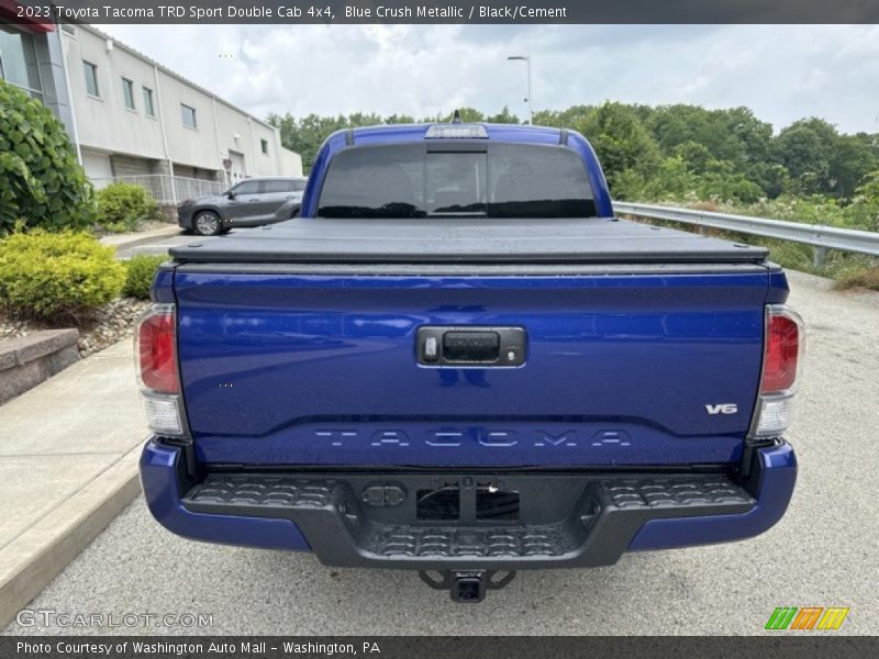 Blue Crush Metallic / Black/Cement 2023 Toyota Tacoma TRD Sport Double Cab 4x4