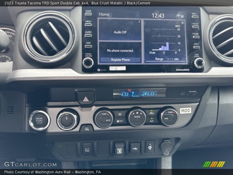 Controls of 2023 Tacoma TRD Sport Double Cab 4x4