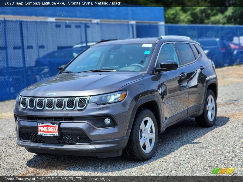 Granite Crystal Metallic / Black 2023 Jeep Compass Latitude 4x4