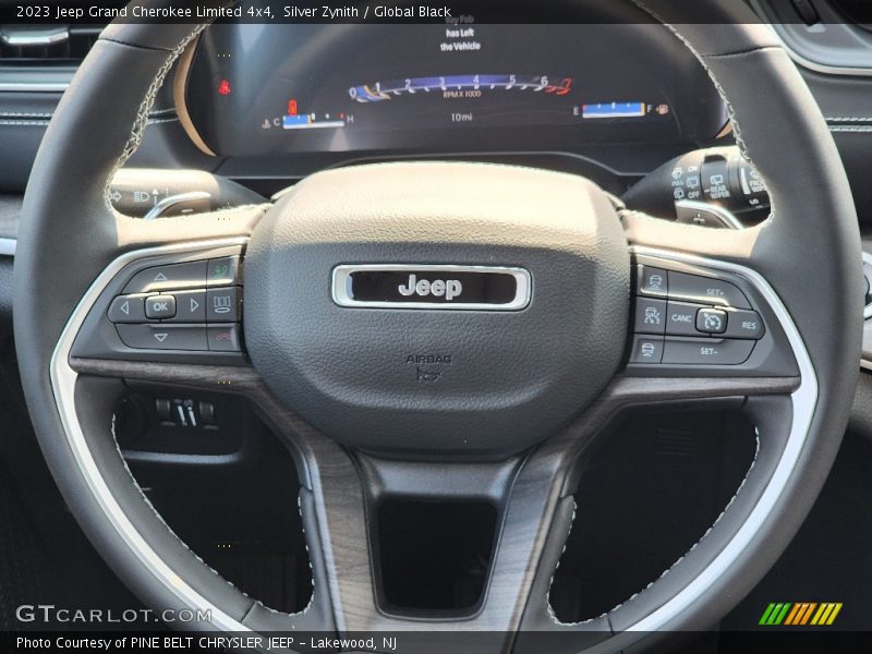 Silver Zynith / Global Black 2023 Jeep Grand Cherokee Limited 4x4