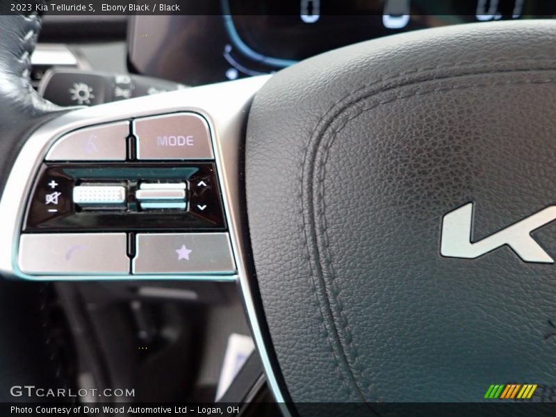 Ebony Black / Black 2023 Kia Telluride S