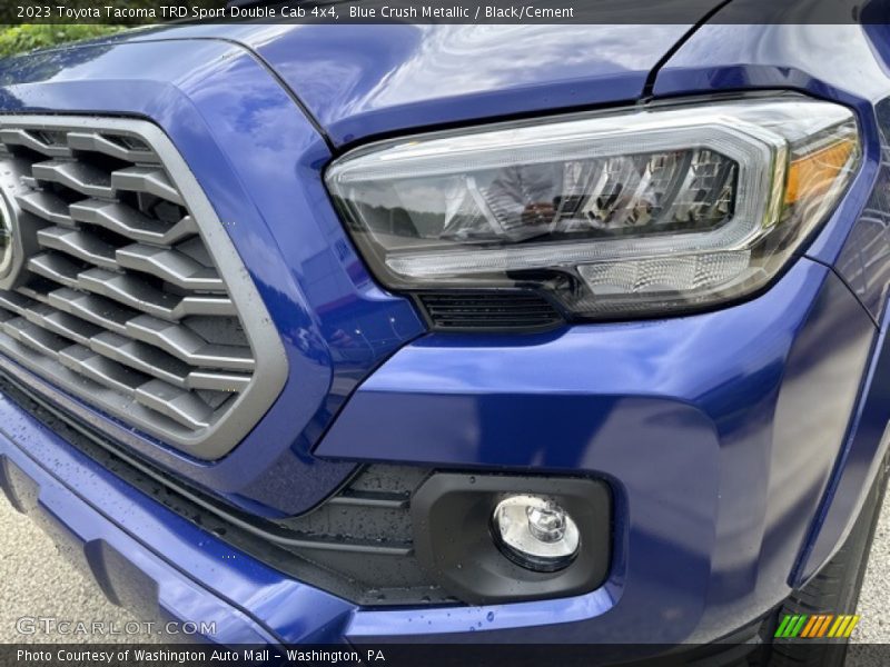 Blue Crush Metallic / Black/Cement 2023 Toyota Tacoma TRD Sport Double Cab 4x4