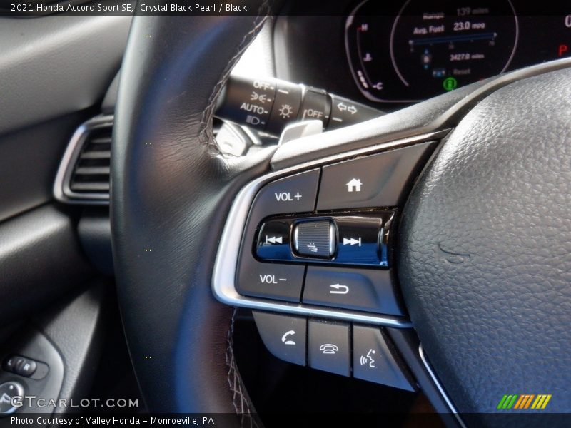  2021 Accord Sport SE Steering Wheel