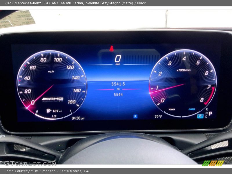  2023 C 43 AMG 4Matic Sedan 43 AMG 4Matic Sedan Gauges