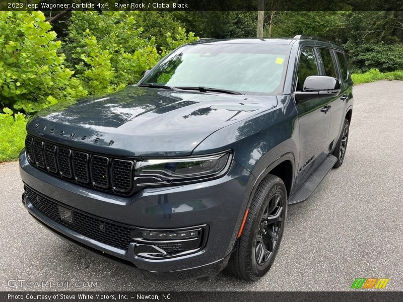 River Rock / Global Black 2023 Jeep Wagoneer Carbide 4x4