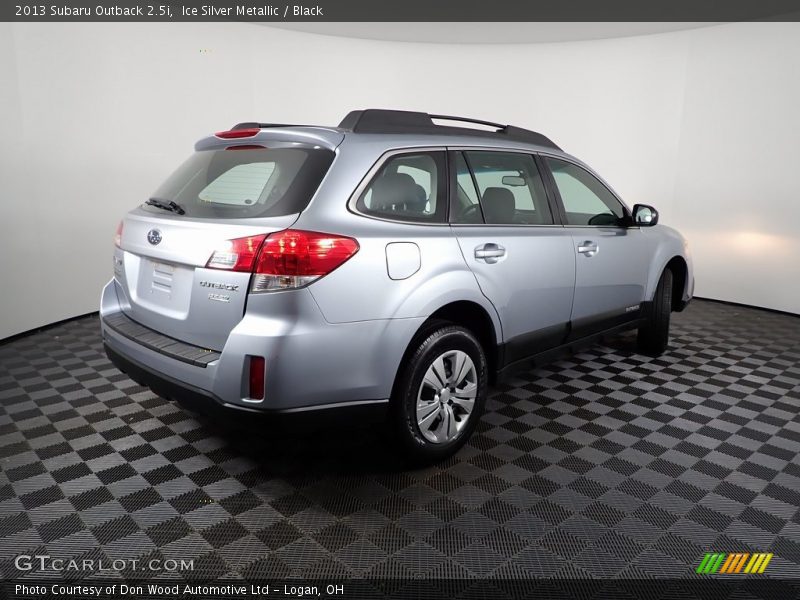 Ice Silver Metallic / Black 2013 Subaru Outback 2.5i