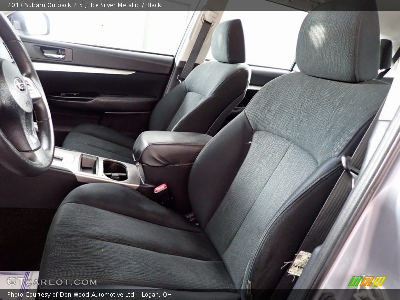 Ice Silver Metallic / Black 2013 Subaru Outback 2.5i