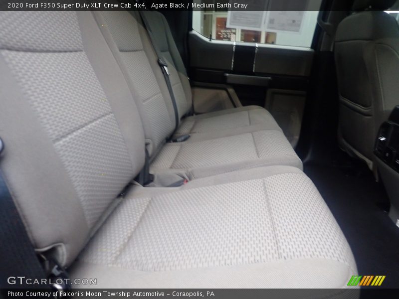 Agate Black / Medium Earth Gray 2020 Ford F350 Super Duty XLT Crew Cab 4x4