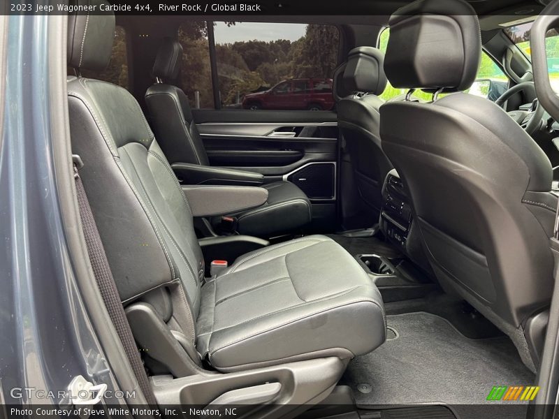Rear Seat of 2023 Wagoneer Carbide 4x4