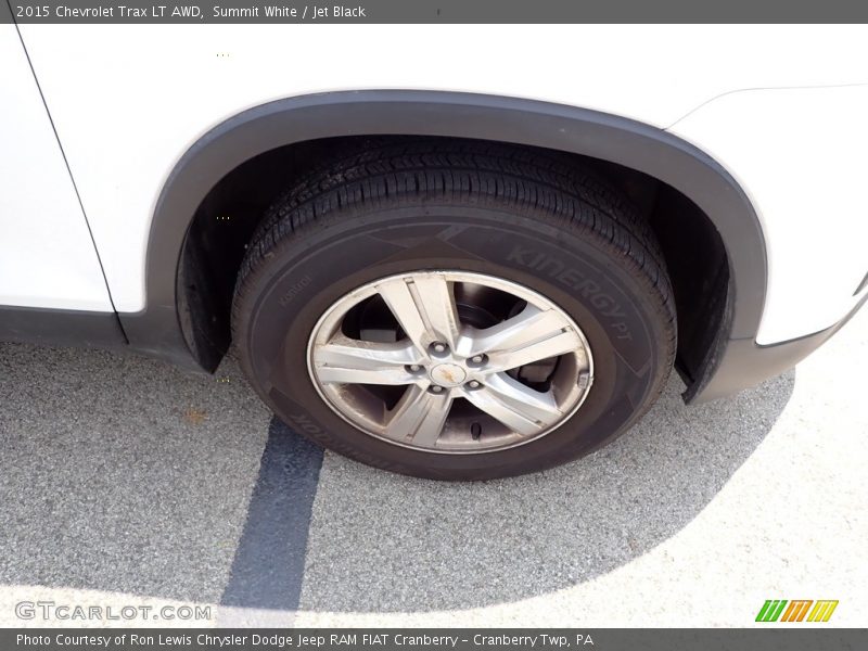 Summit White / Jet Black 2015 Chevrolet Trax LT AWD