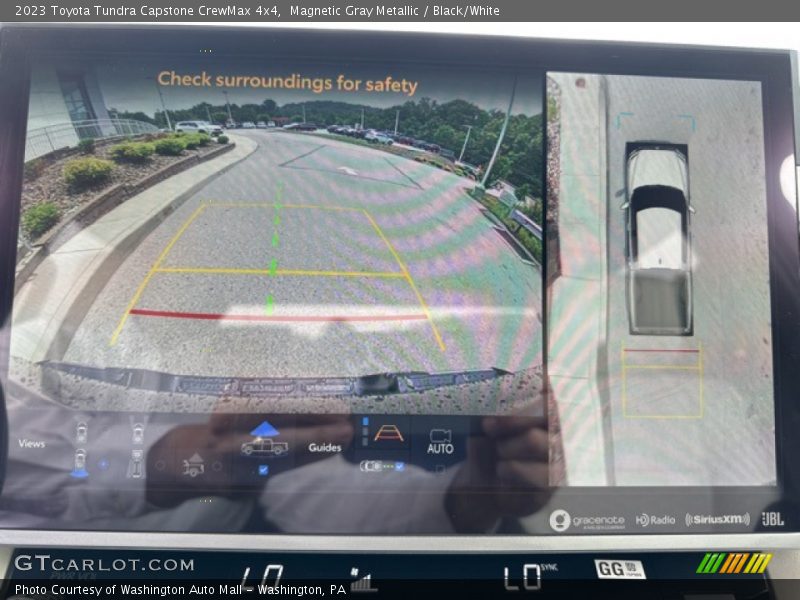 Magnetic Gray Metallic / Black/White 2023 Toyota Tundra Capstone CrewMax 4x4